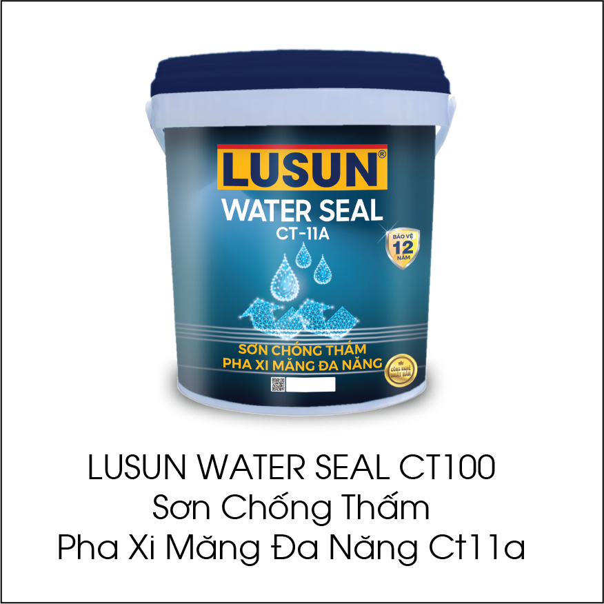 Lusun Water Seal CT100 sơn chống thấm pha xi măng đa năng CT11A - Công Ty Cổ Phần Sơn Maxxs Việt Nam